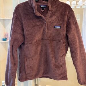 Patagonia mauve Fleece Pullover